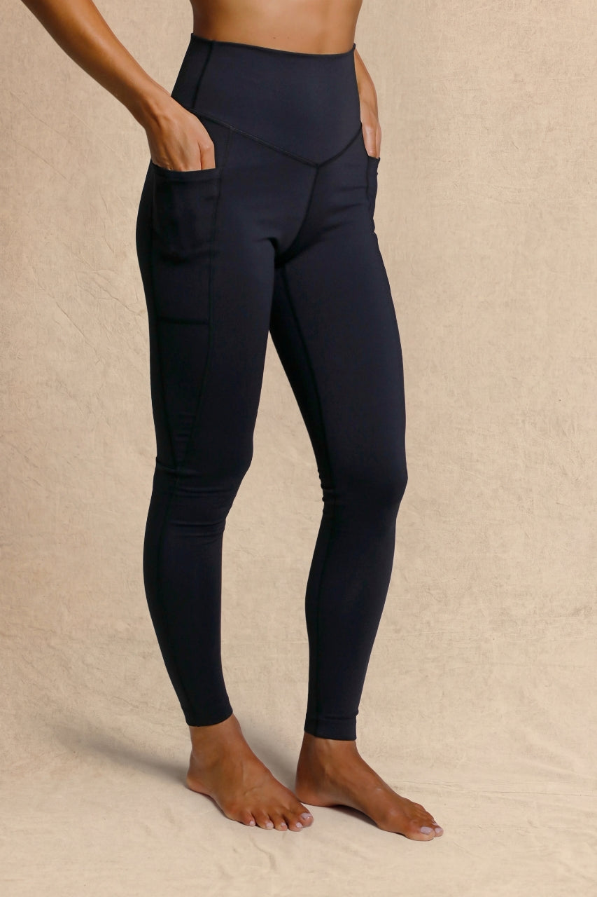 DUCHESS YOGA 7/8 LEGGING: BLACK
