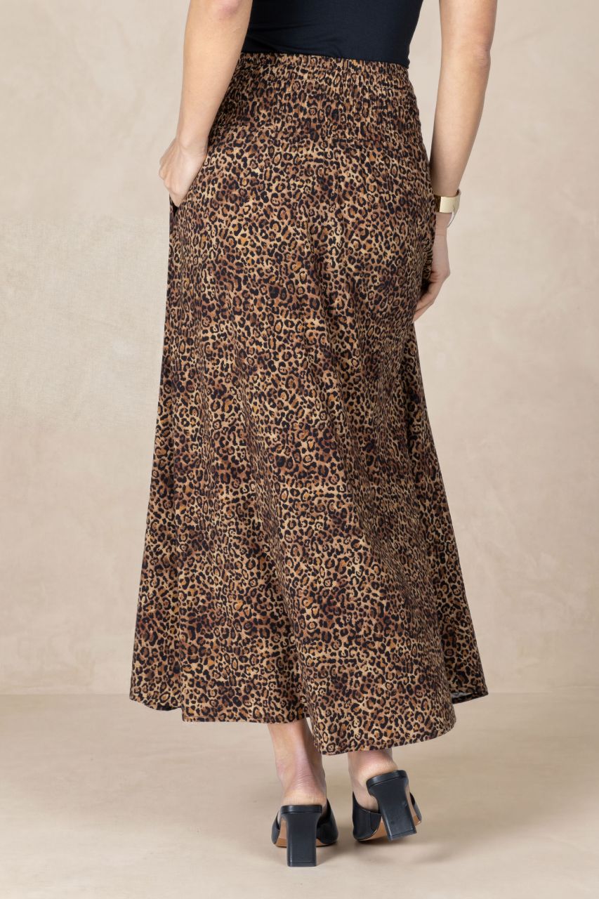 PORTOFINO SKIRT: LEOPARD