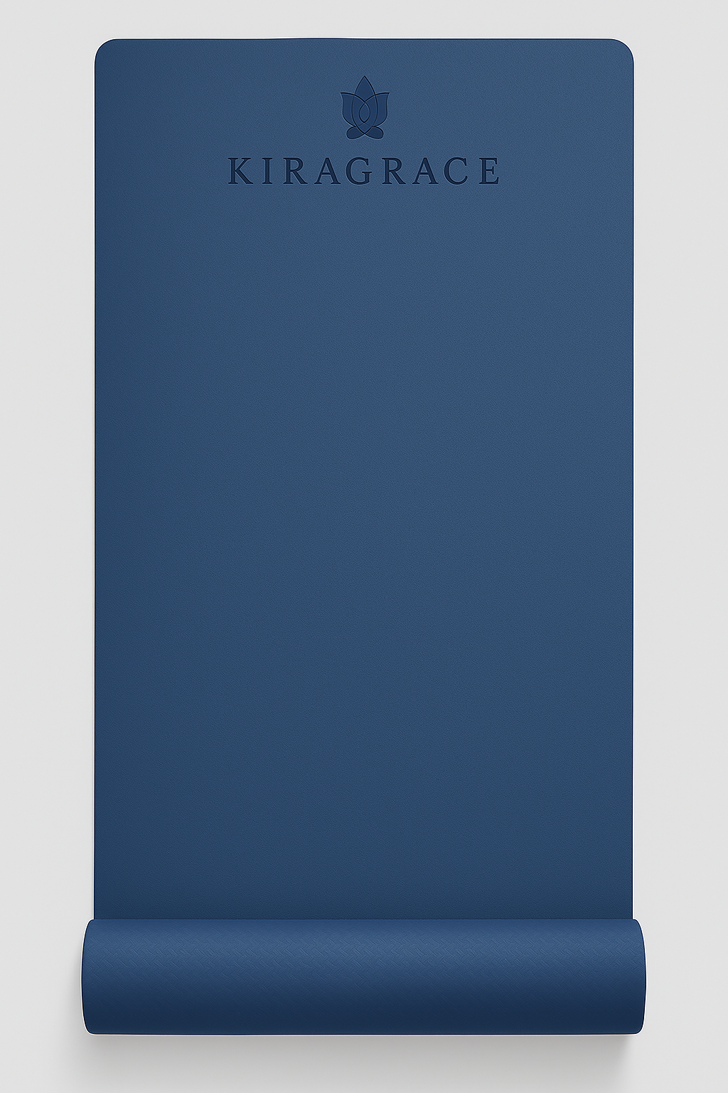 Blue KIRAGRACE yoga mat