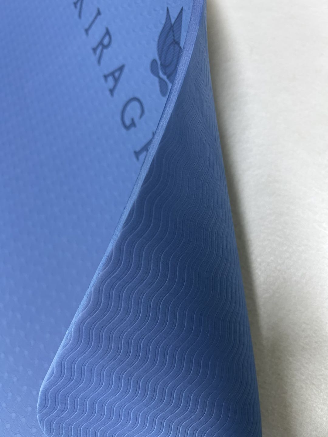 Blue KiraGrace yoga mat