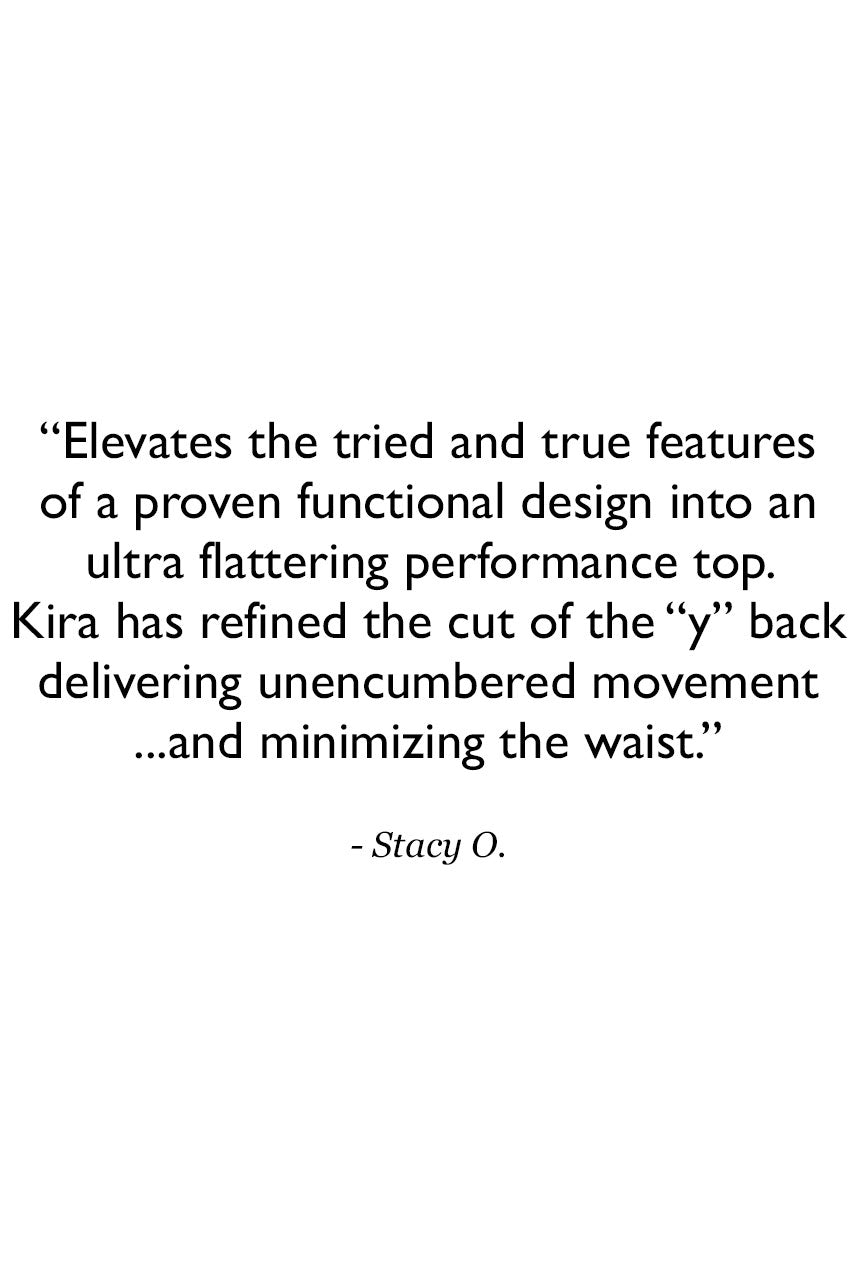 Grace Vinyasa Racerback Customer Review Quote
