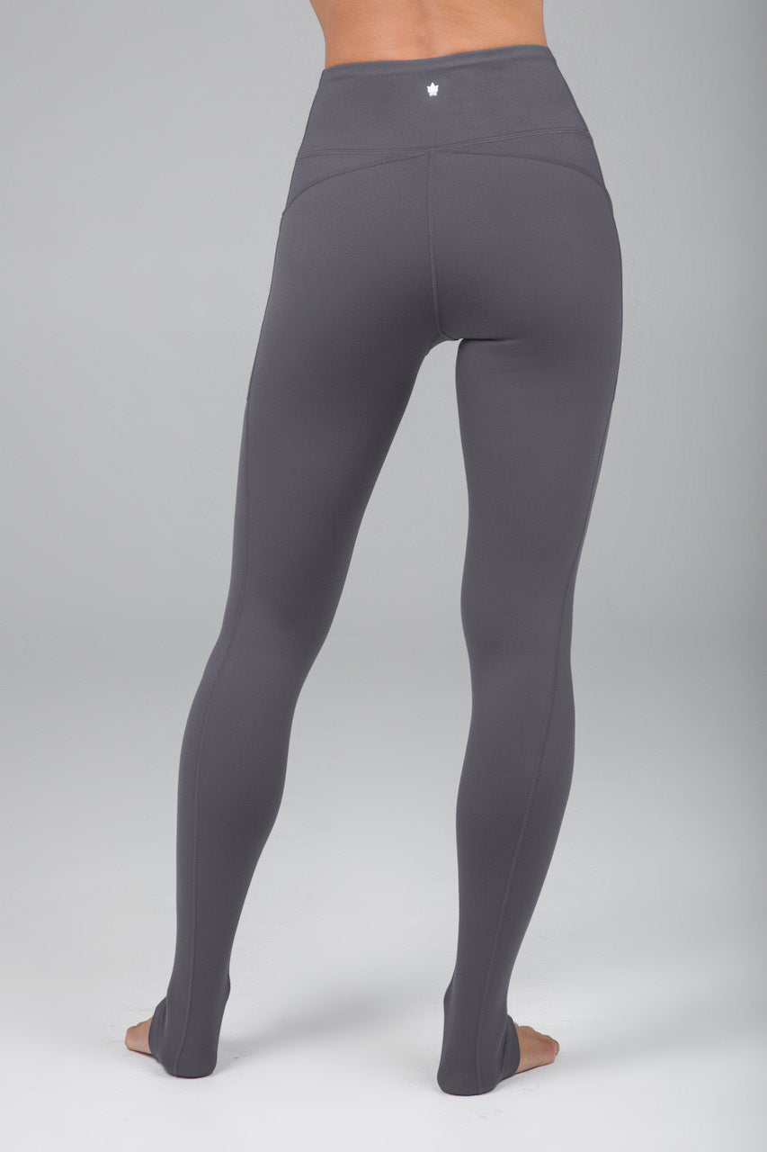 POCKET YOGA LEGGING: PLATINUM