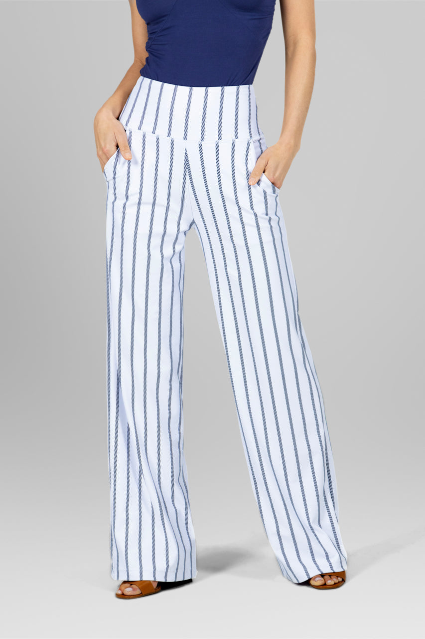 high waist wide leg pant