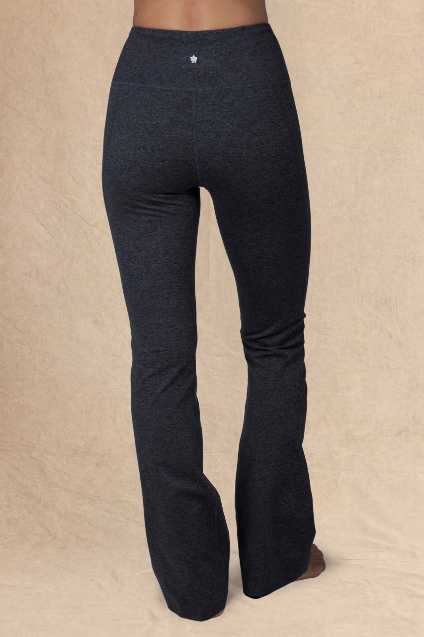 GODDESS LIGHTWEIGHT BOOTCUT: CHARCOAL HEATHER