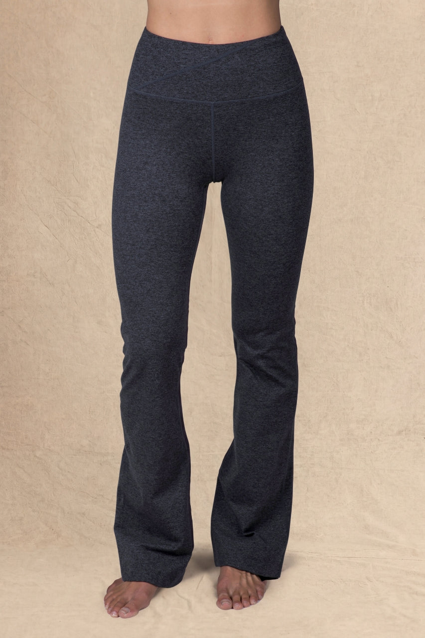 GODDESS LIGHTWEIGHT BOOTCUT: CHARCOAL HEATHER