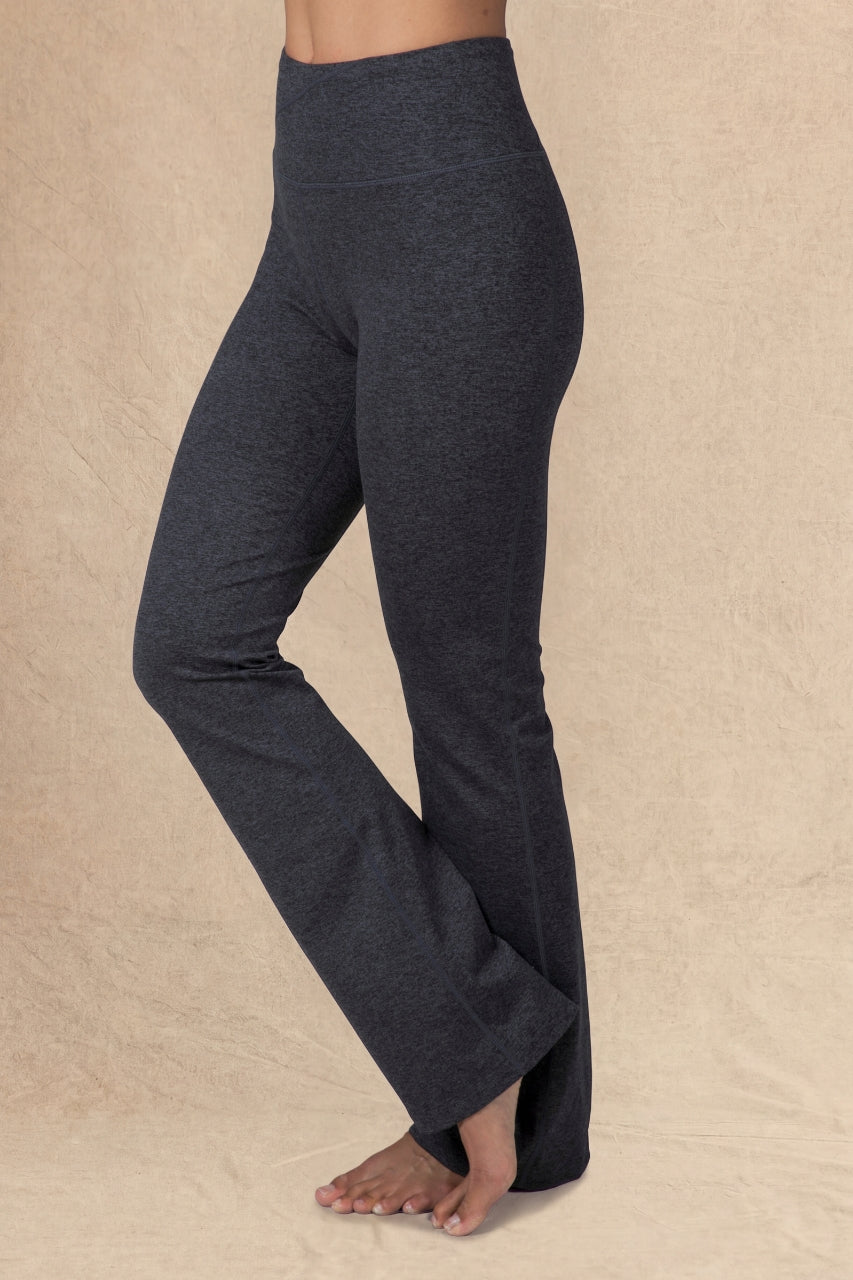 GODDESS LIGHTWEIGHT BOOTCUT: CHARCOAL HEATHER