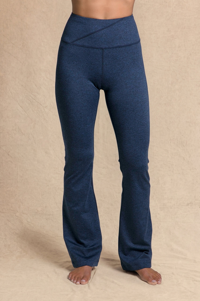 GODDESS LIGHTWEIGHT BOOTCUT: IRIS HEATHER