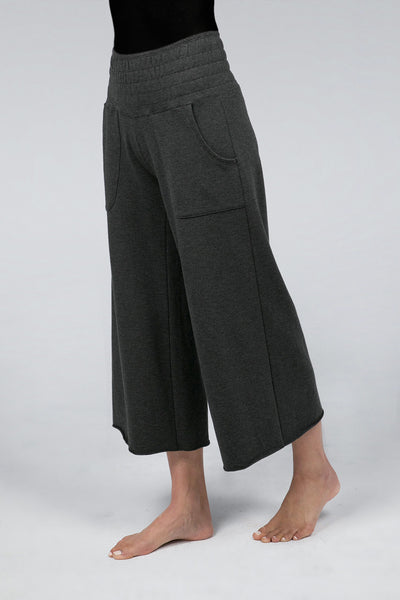 Cropped Pants size 38 (新品タグ付未使用品) 011191_charcoal_heather_boho_c