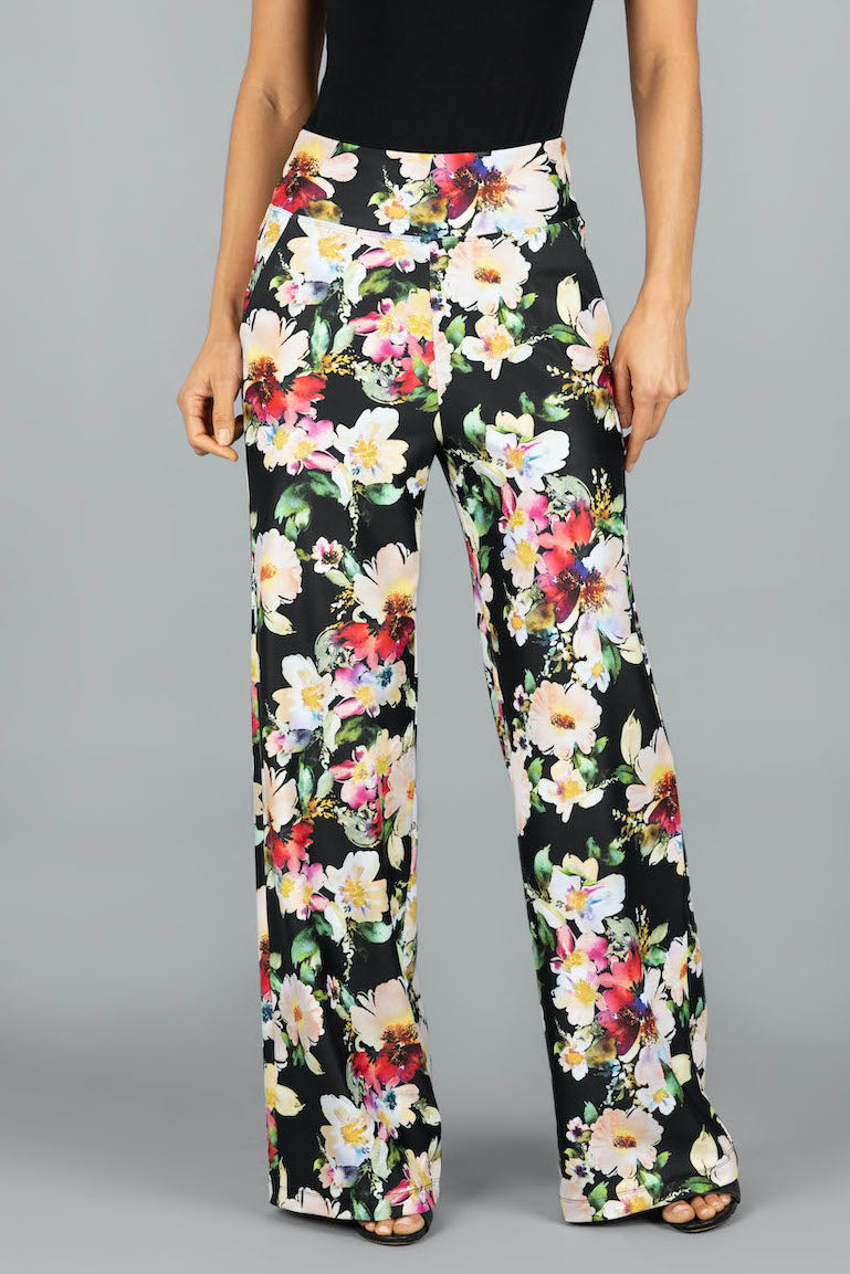 Grace Wide Leg Pant - Paradise Print