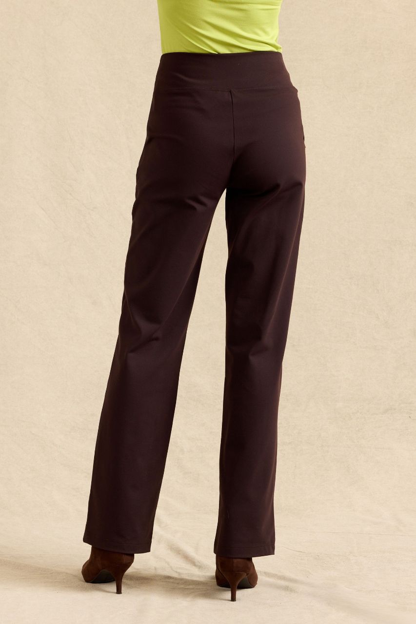 NINA STRAIGHT LEG PANT: SABLE