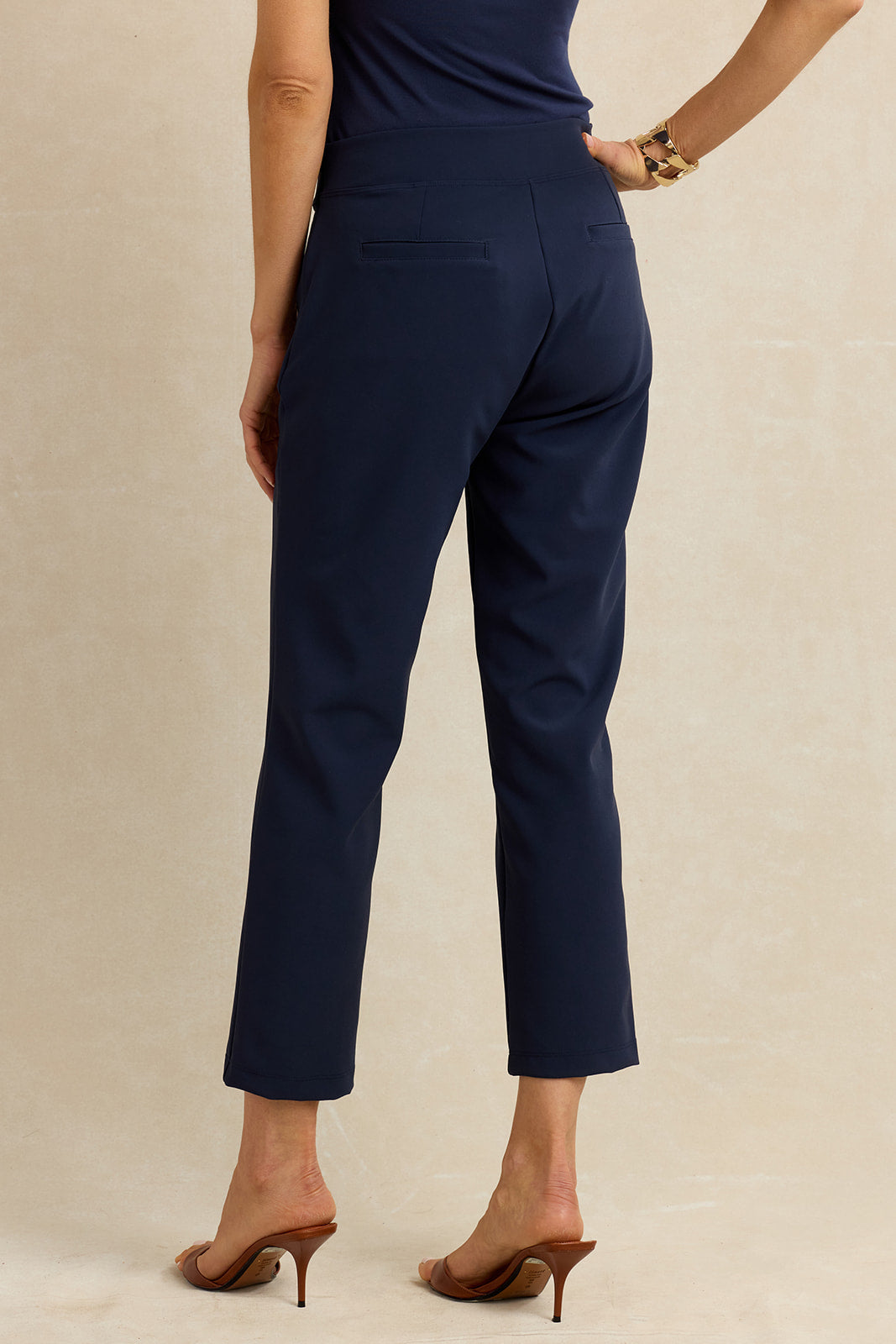KATIE PANT: OXFORD BLUE