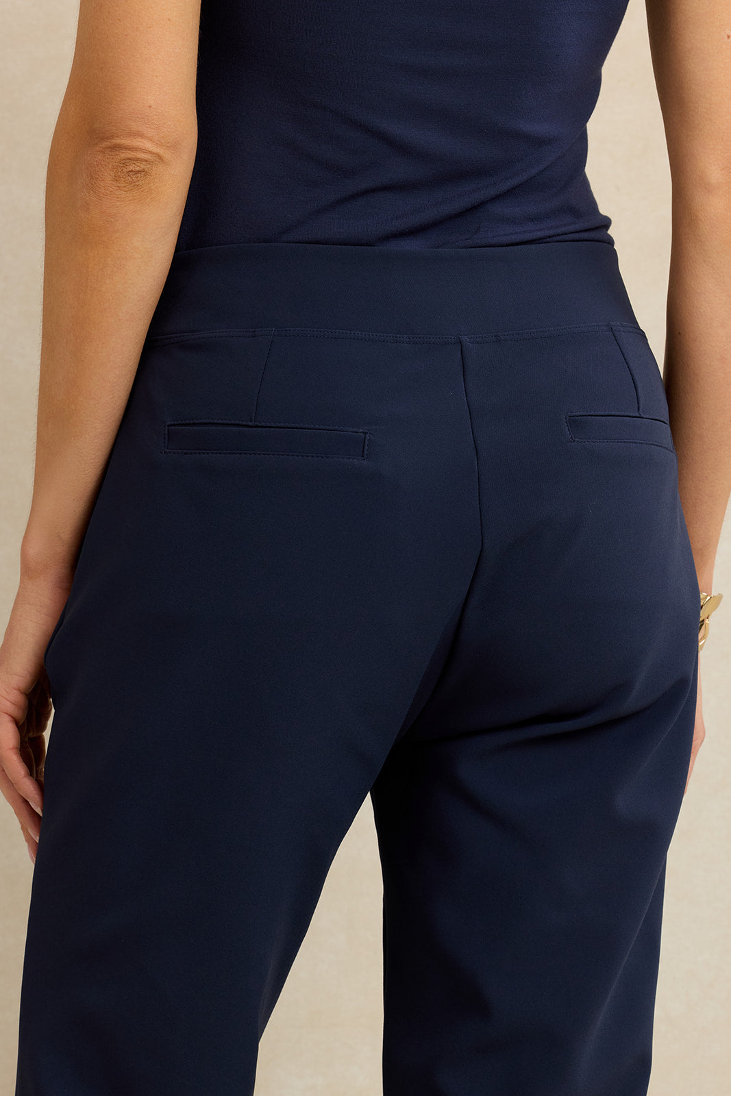 KATIE PANT: OXFORD BLUE