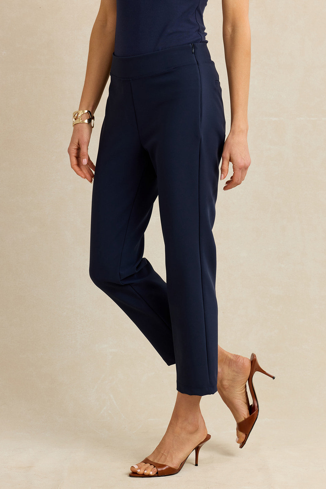 KATIE PANT: OXFORD BLUE