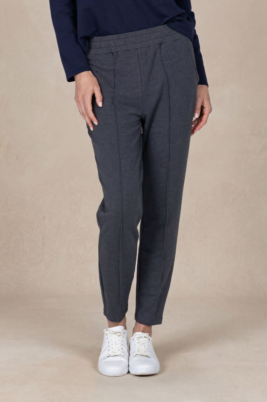 TAILORED JOGGER: CHARCOAL HEATHER