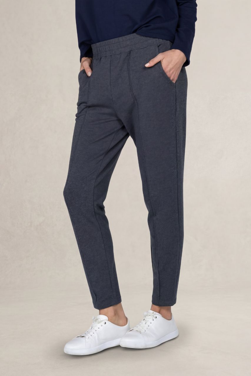TAILORED JOGGER: CHARCOAL HEATHER
