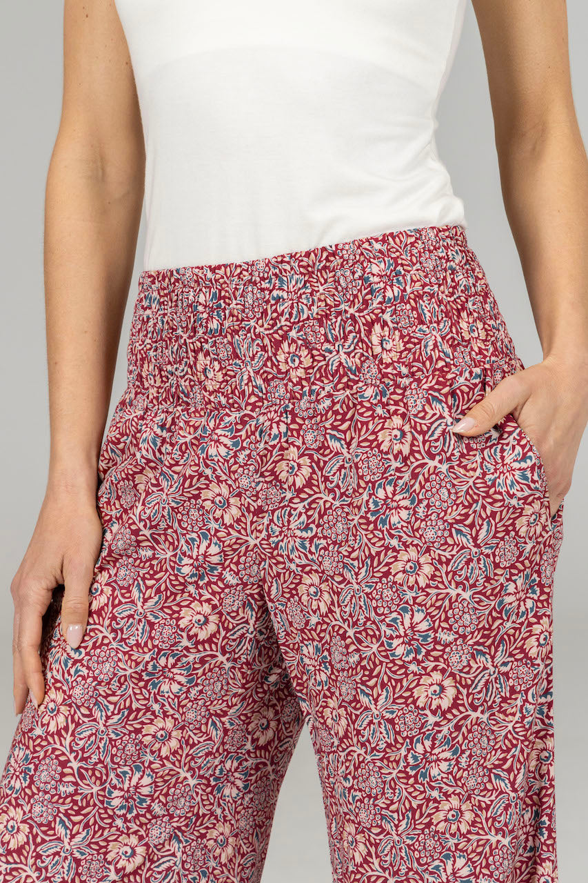 PORTOFINO TRAVEL PANT: BATIK