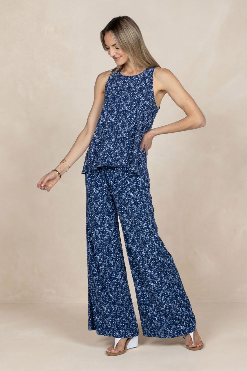 PORTOFINO TOP: BLUE VINES