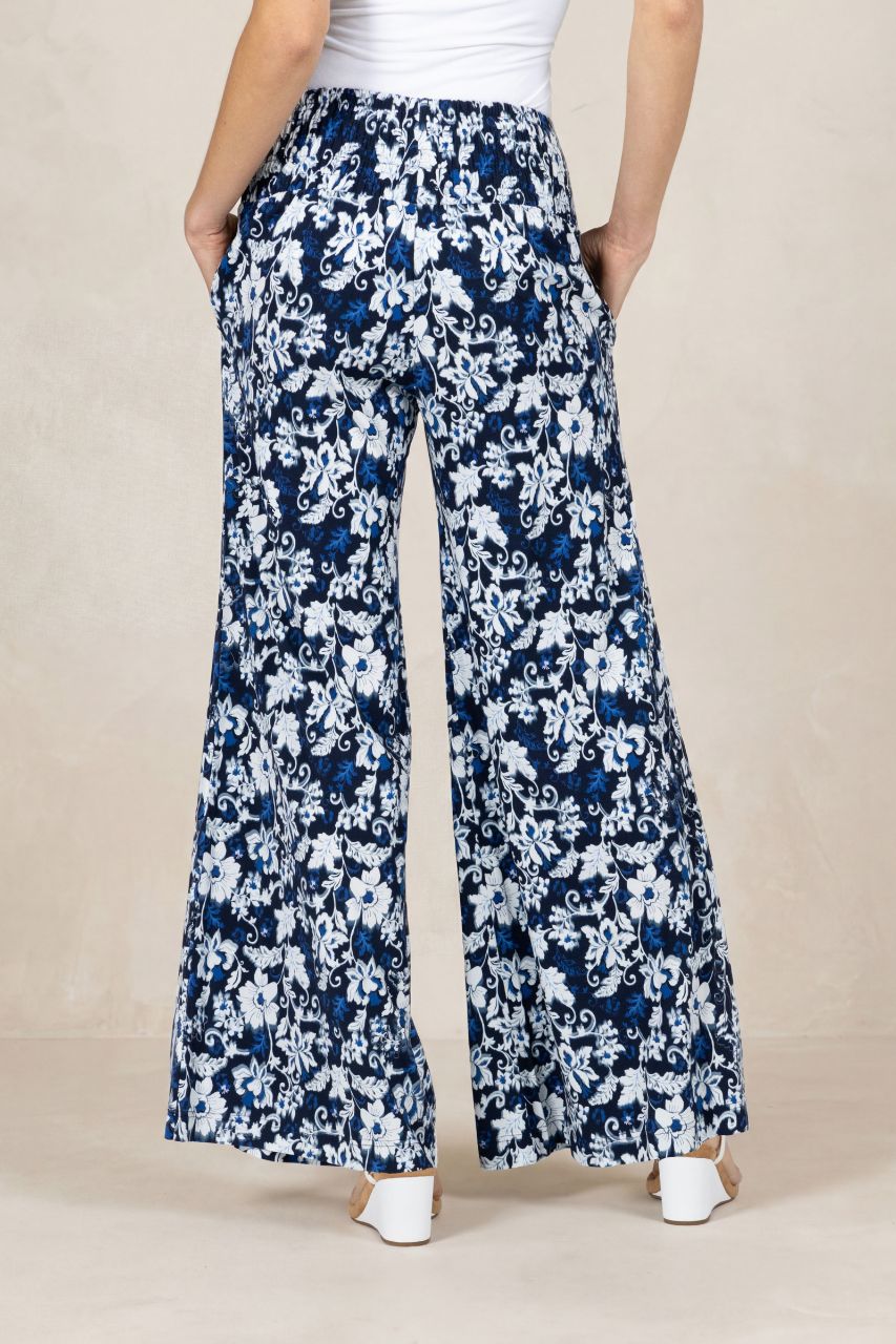 Portofino Pant - Lily Ikat | KiraGrace | KIRAGRACE