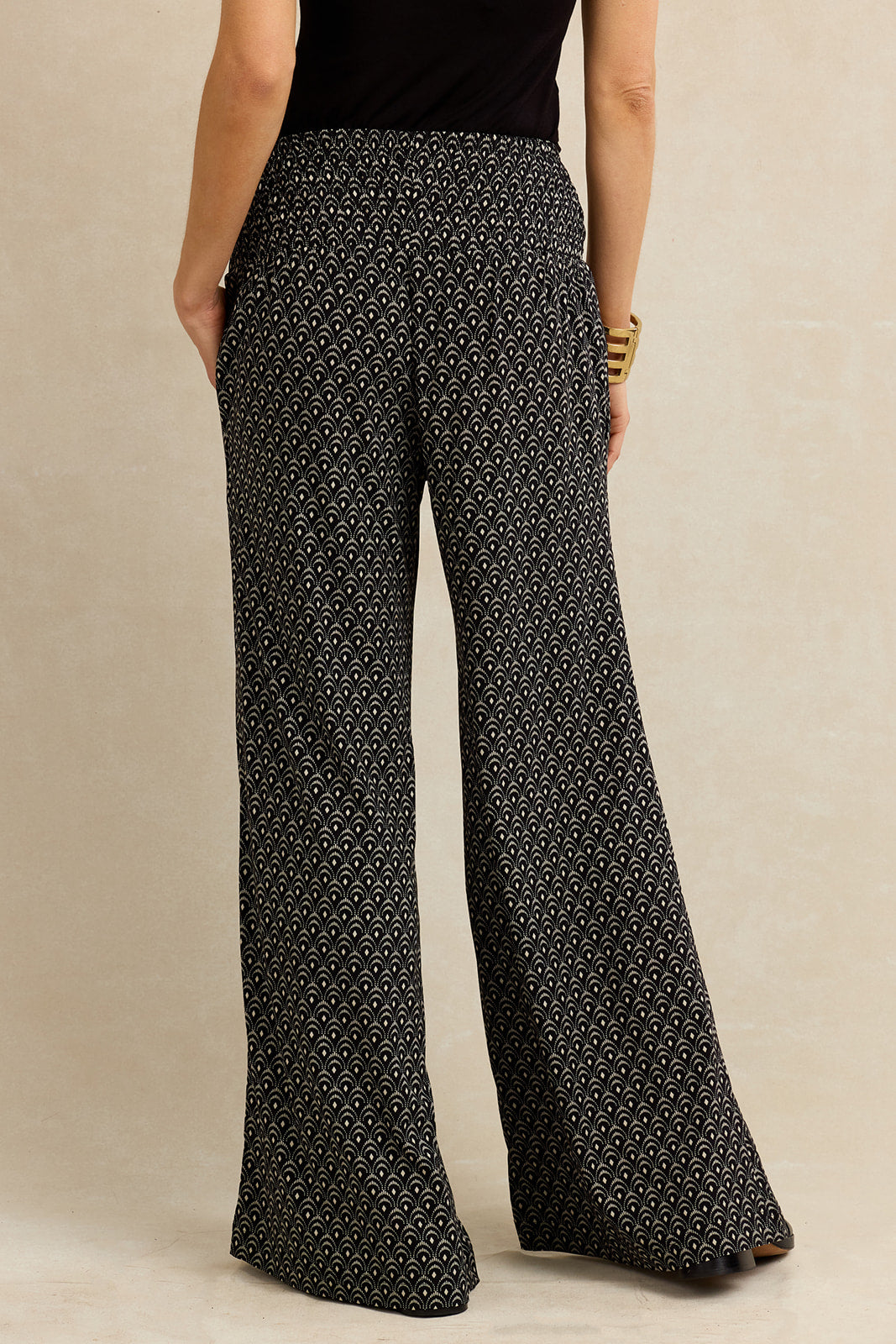 PORTOFINO TRAVEL PANT: WOODBLOCK