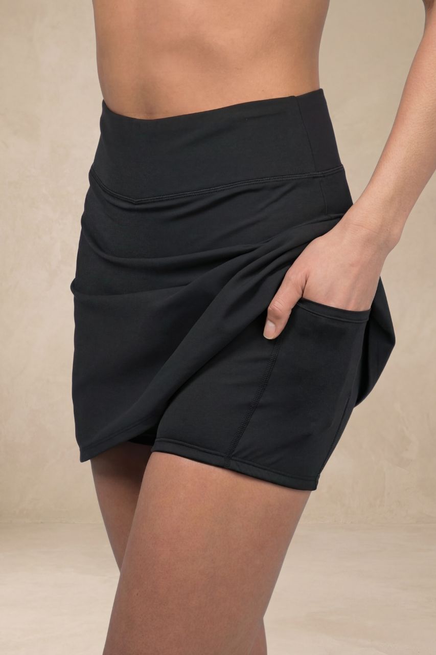 PERFECT SKORT 15": BLACK