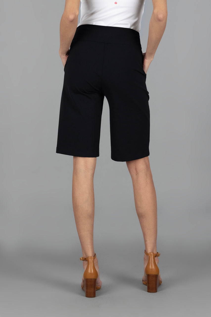 Long shorts for women - black