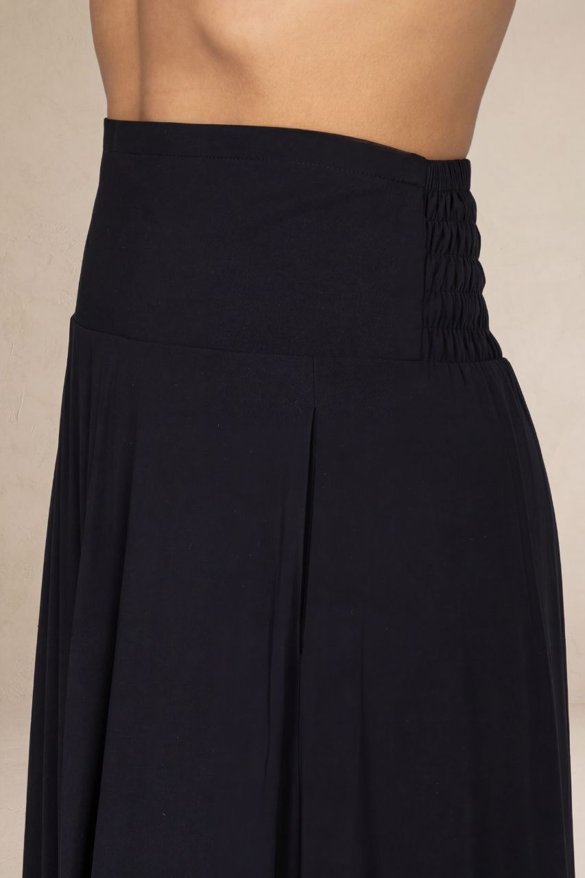 PORTOFINO SKIRT: BLACK