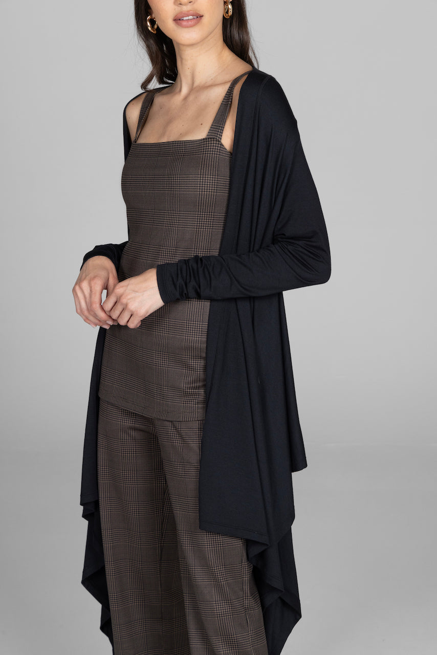 Infinity Wrap Cardigan - Black | KiraGrace L (12-14) Infinity Wrap Cardigan - Black | KiraGrace L (12-14)