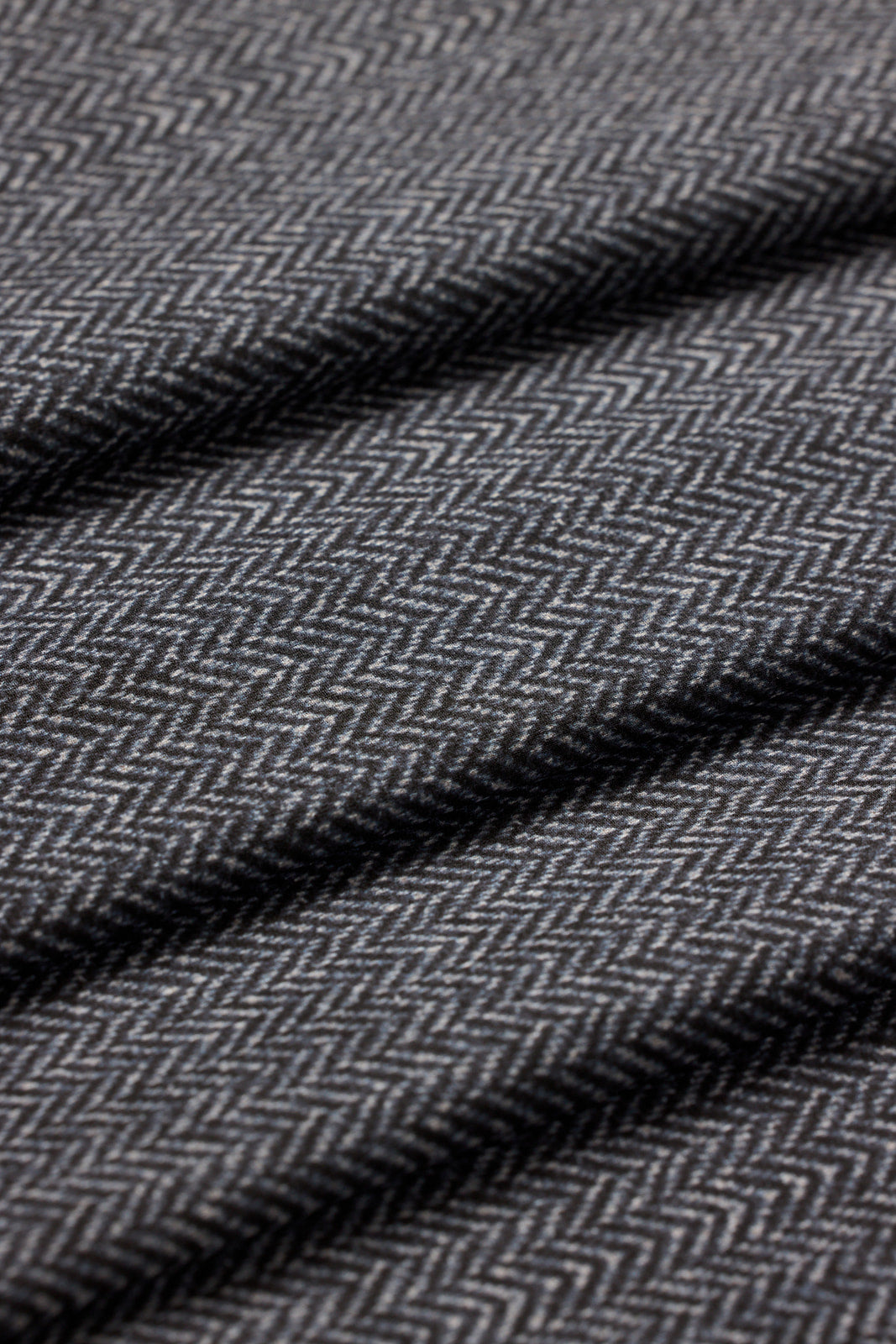 FLAWLESS HIGH WAIST WIDE LEG PANT: CHARCOAL HERRINGBONE