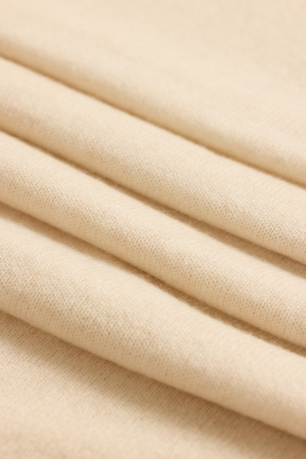 CASHMERE SCARF: IVORY