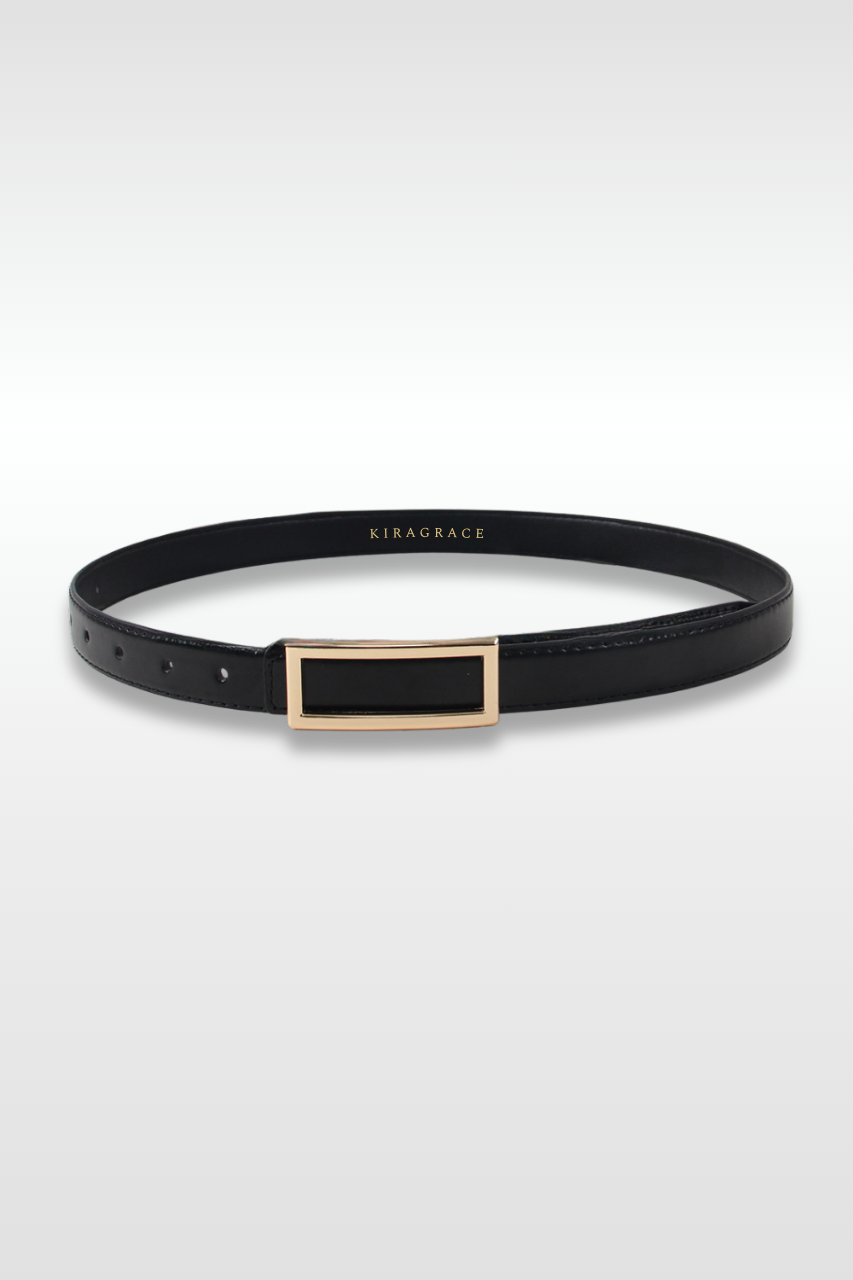 KIRAGRACE BELT: BLACK