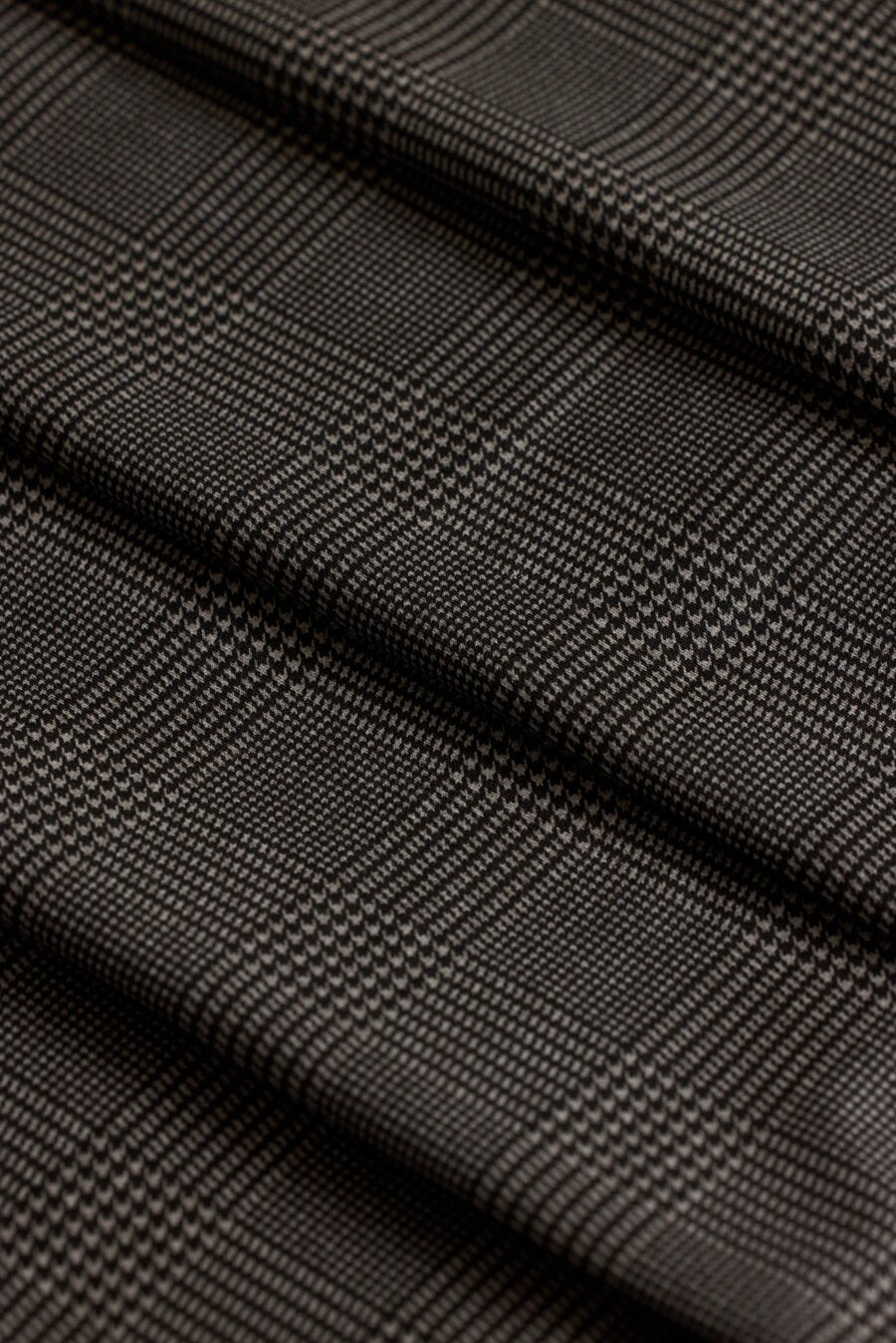 Charcoal Glen Plaid fabric swatch