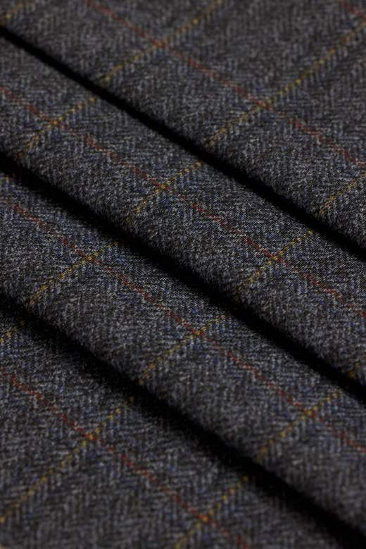 Irish Tartan fabric swatch