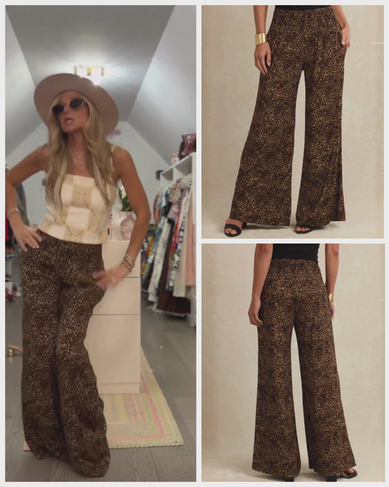 Portofino Travel Pant - Leopard | KiraGrace | KIRAGRACE