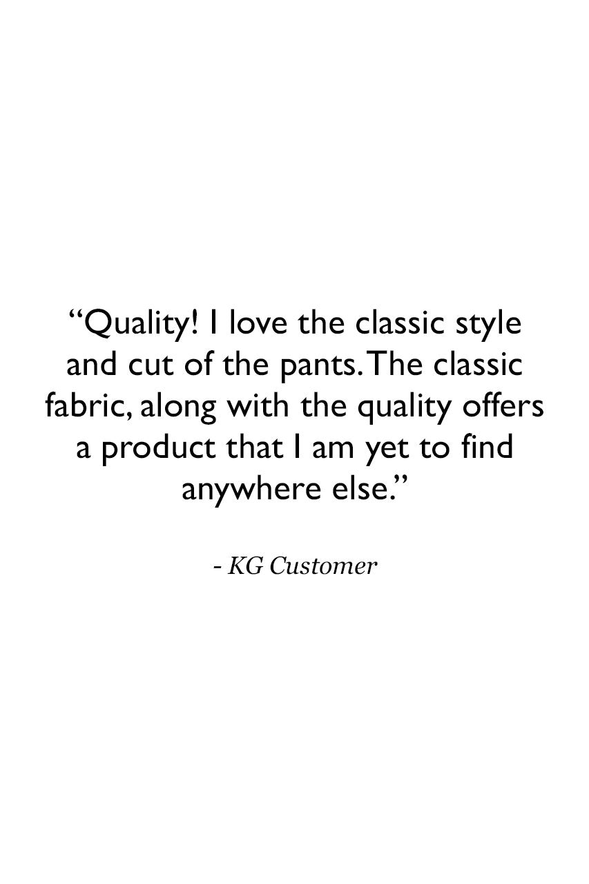 High Waist Wide Leg Pant (Prince of Wales Plaid) Customer Review Quote