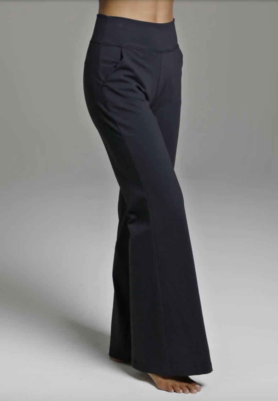 Skinny-Leg Classic Dress Pant Yoga Pants (Black) Betabrand | lupon.gov.ph
